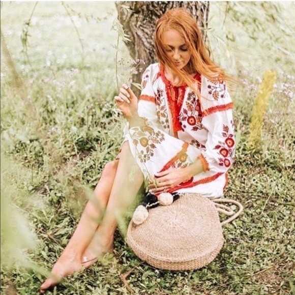 Anthropologie Ranna Gill Hadley Embroidered Dress XS - Picture 3 of 11